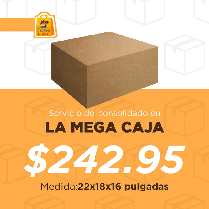 Servicio de consolidado en La mega caja