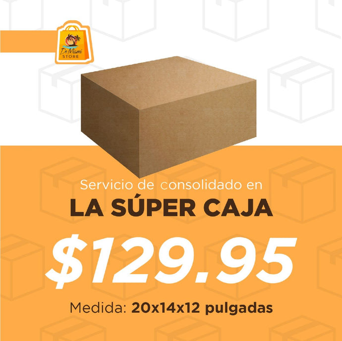 Servicio de consolidado en La super caja